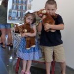 Photo of guests at Teddy Bear Picnic