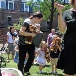 Photo of guests at Teddy Bear Picnic