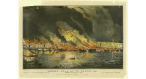 The Great Fire of St. Louis (1849)